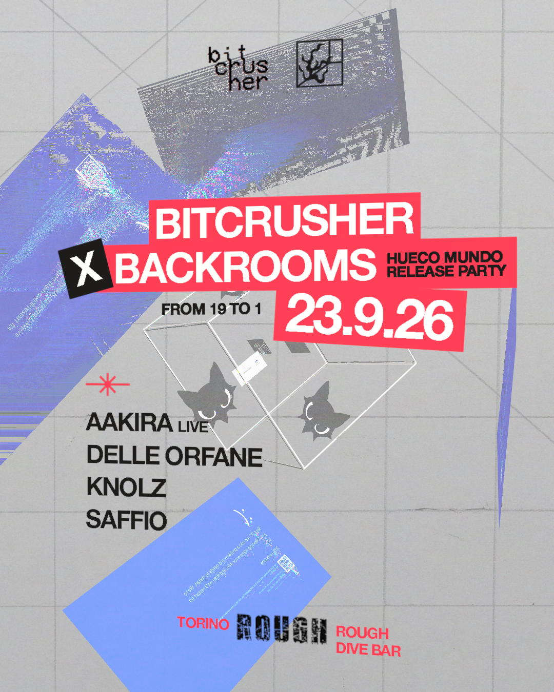 Bitcrusher x Backrooms | Hueco Mundo Release Party